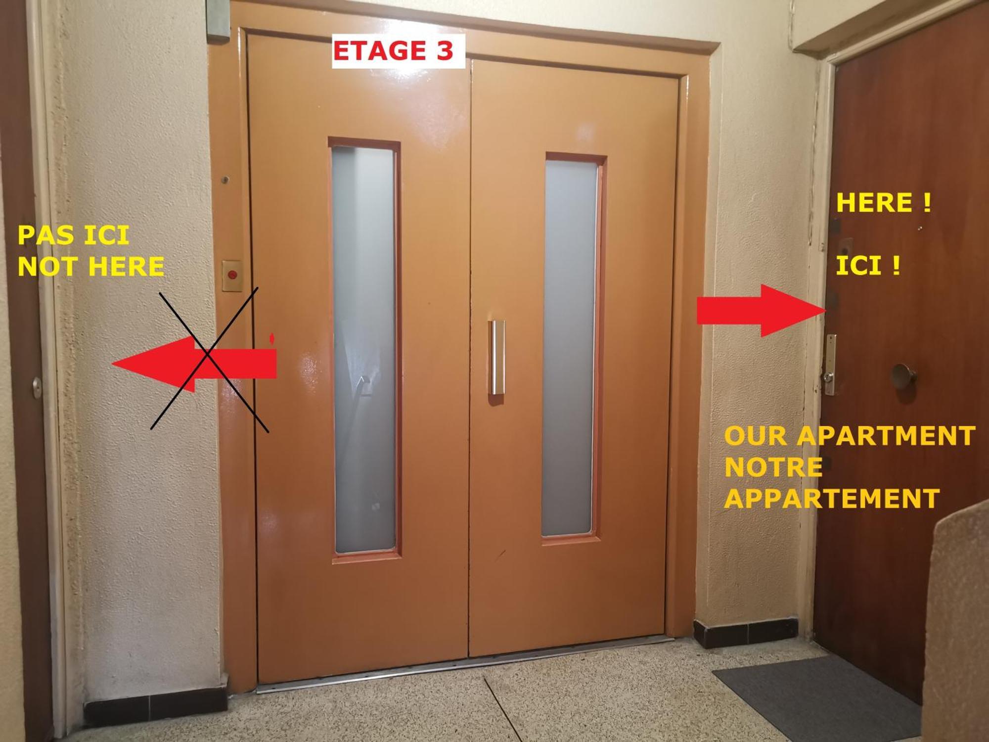The Nice - 3 Rooms, 3Air Cond, 3Tv, 3Fans, 2 Wc, Wifi Everywhere 5Min Aeroport, Train, Beach, 1Min Tram, 15 Min Centre, Port, Parking Possible Luaran gambar