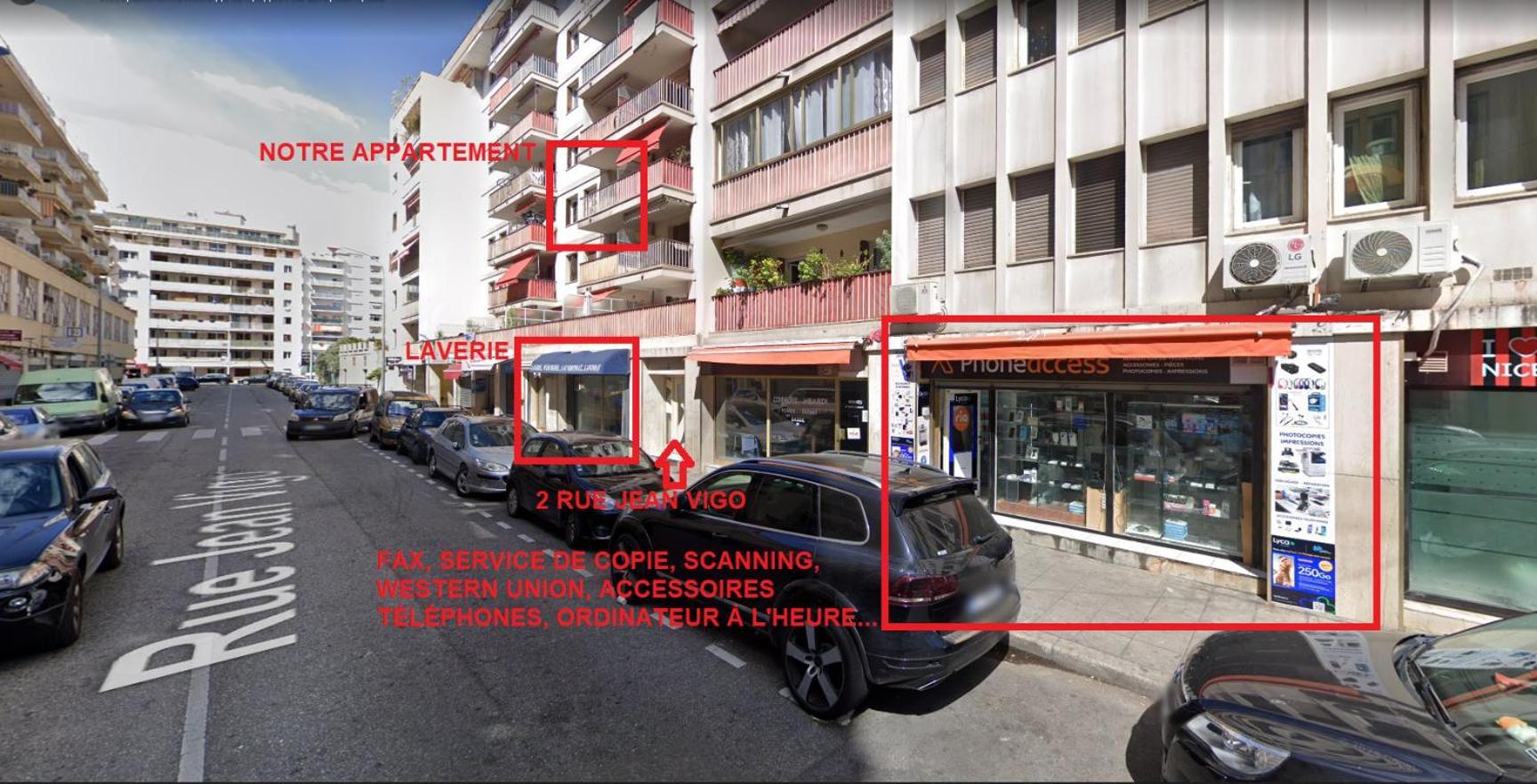 The Nice - 3 Rooms, 3Air Cond, 3Tv, 3Fans, 2 Wc, Wifi Everywhere 5Min Aeroport, Train, Beach, 1Min Tram, 15 Min Centre, Port, Parking Possible Luaran gambar